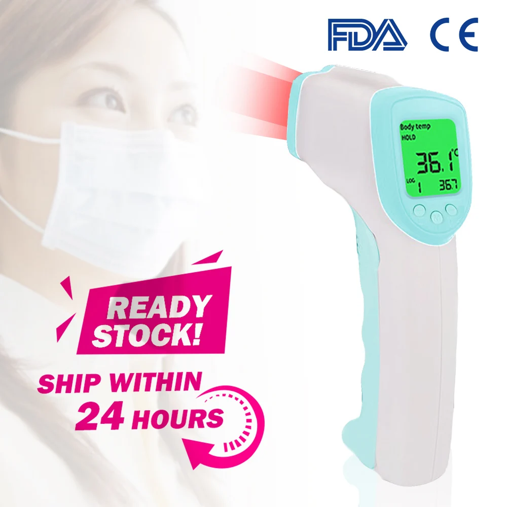

Non Contact Infrared Thermometer Forehead Ear Thermometer Gun Temperature Fever Digital Measure Tool Baby Adult Body Termometro