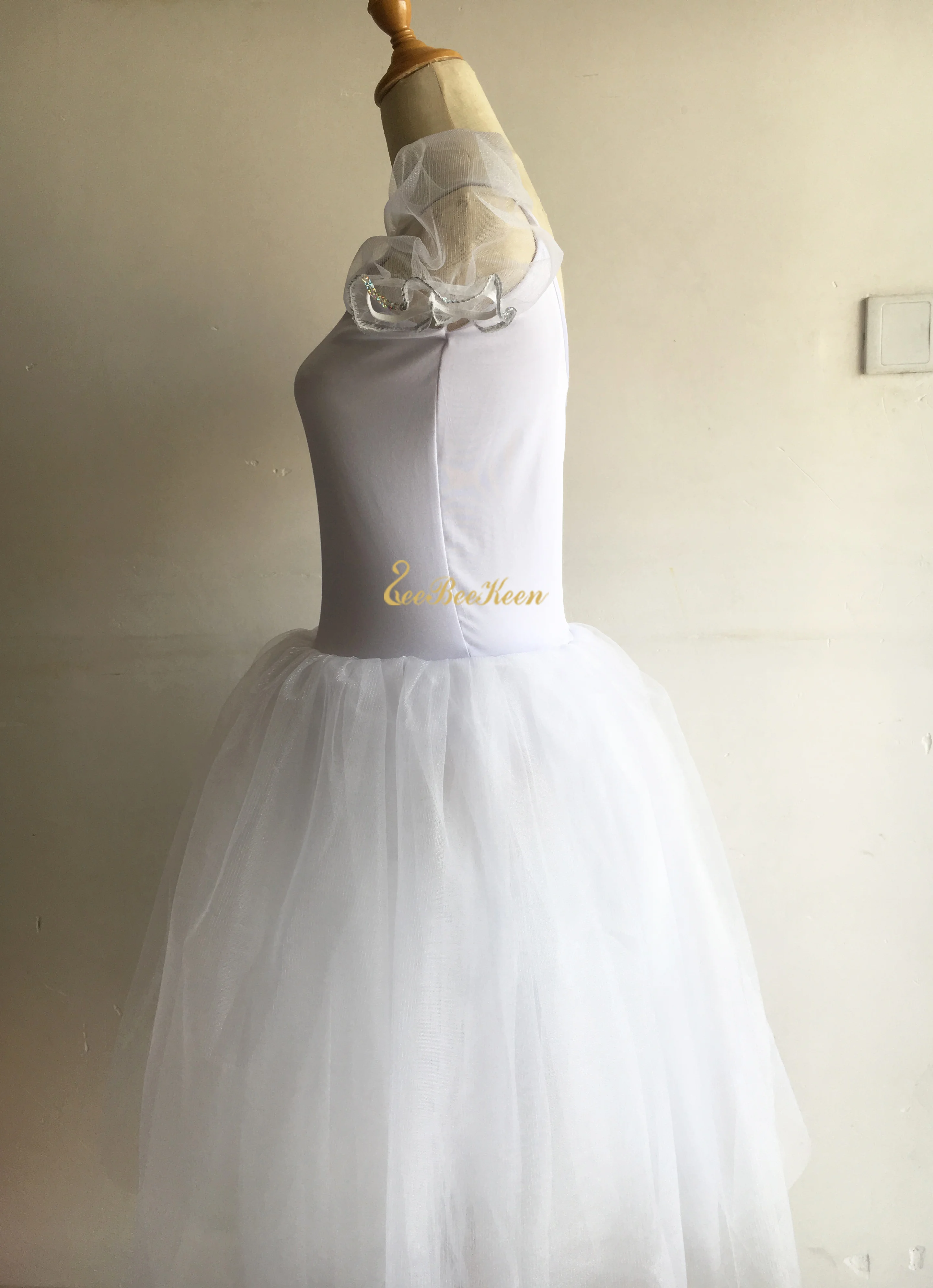 Балерина 4 слойные Бесплатная доставка Профессиональный Балетный костюм для