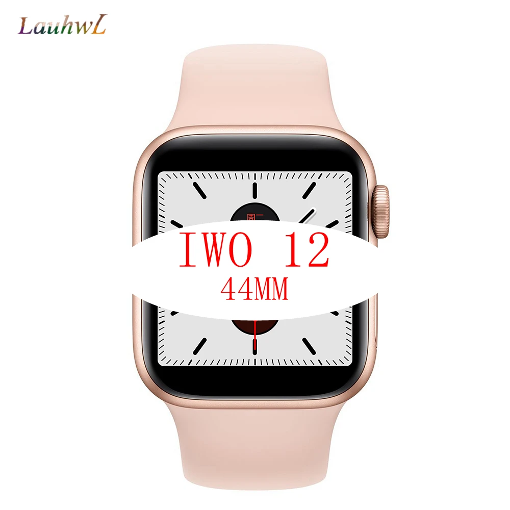 W55 IWO 12 Смарт часы Android 44 мм 5 в умные дистанционное управление PK для 1:1 i Watch 7 8 9 10 11| |