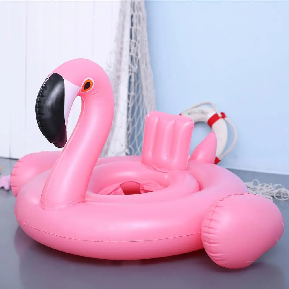 YUYU Фламинго бассейн Плавающий надувной фламинго плавающий круг детский надувной круг Лебедь детский плавательный круг бассейн игрушка Баби плавающий бассейн