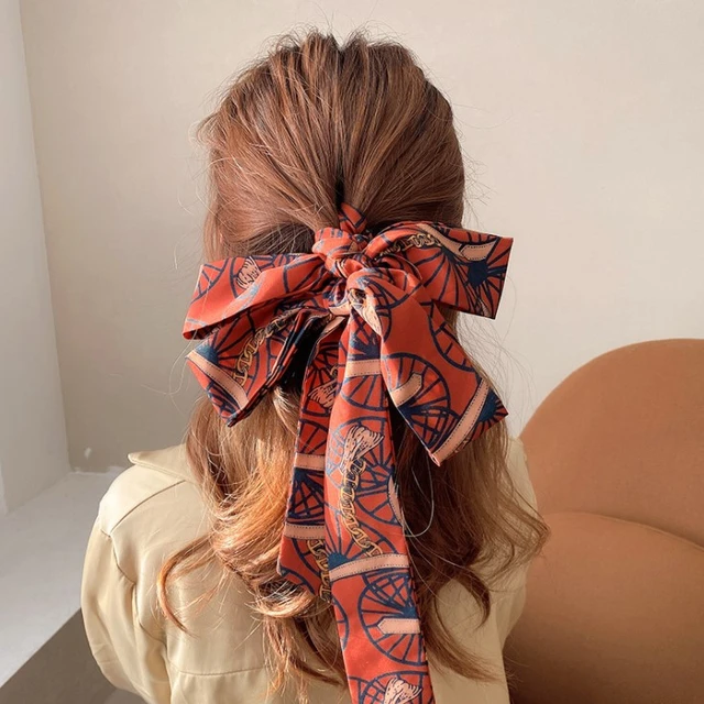 Dream Silk Twilly, Hair Bow, Hair Ribbon