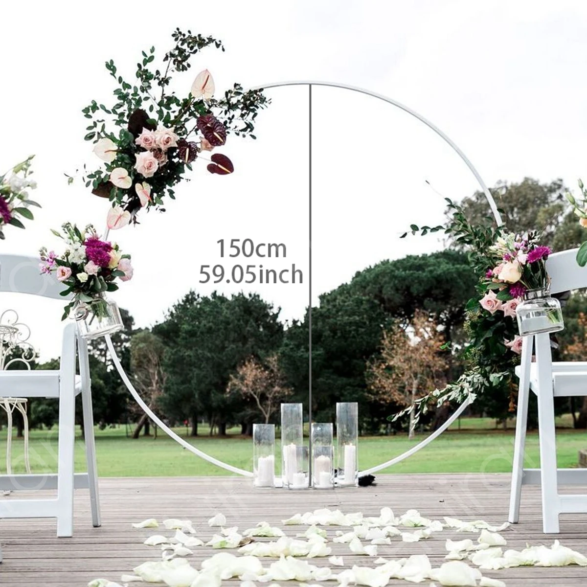 Balloon Circle Arch Balloon Holder Stand Support for Birthday Wedding Party Decorations Baby Shower Balloon Column Accessories