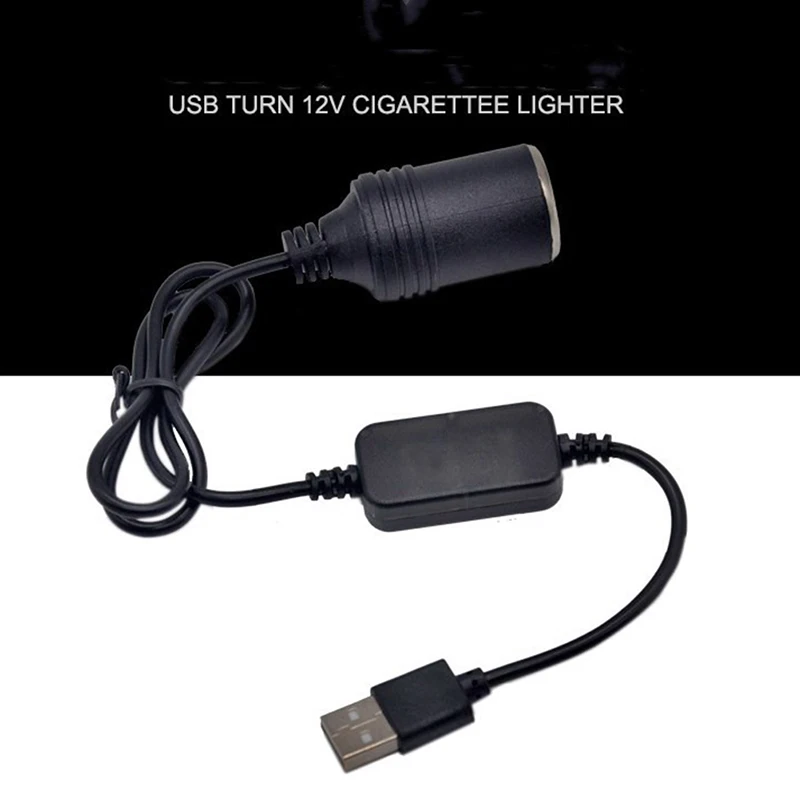 1 шт. USB 5 В в 12 розетка для автомобильного прикуривателя Женский конвертер адаптер