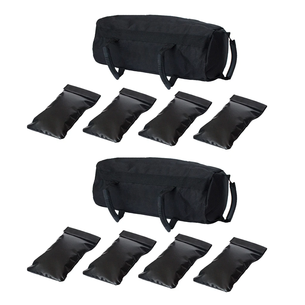 10 Pieces Heavy Duty Workout Sandbags Weightlifting Sandbag Strength Bags