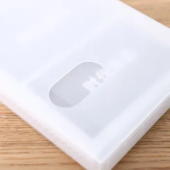 

Transparent Flip-page 120 Business Name Card Holder Travel Book Credit Card Wallet Folder Organiser Office School Supplies