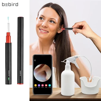 

Bebird A2 High Precision Endoscope WiFi Otoscope Camera Smart Visual Ear Pick Cleaner 1080P HD Earpick Ear Spoon Earwax Removal