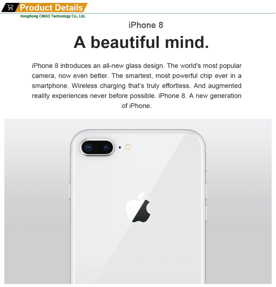 Apple iPhone 8, 2 Гб ОЗУ, 64 ГБ/256 ГБ, шестиядерный процессор, IOS, 3D Touch ID, 1821 мАч, 4,7 МП камера, дюймов, Apple, отпечаток пальца