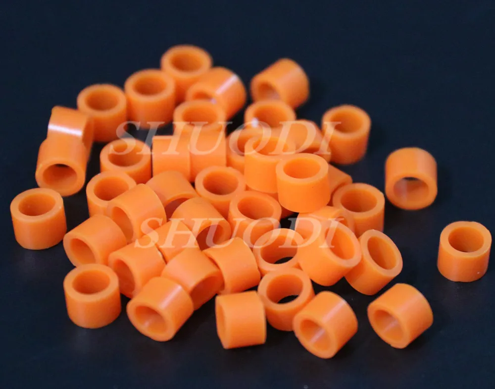 20 bags Orange 1000 шт(20 пакетов) автоклавное лабораторное идентификационное Стоматологическое Ортодонтическое Силиконовое кольцо для инструментов(диаметр 5 мм - Цвет: 20 bags Orange