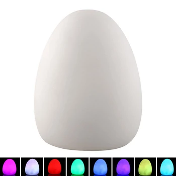 

LED Multi color Color Changing Colorful Egg Shaped Room Decor Baby Night Light