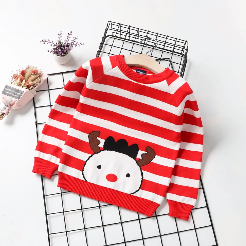 Детская одежда; мужской свитер; универсальная рубашка; Детский Теплый пуловер; полосатая одежда для маленьких мальчиков; Новинка года; сезон осень-зима; Cartoo