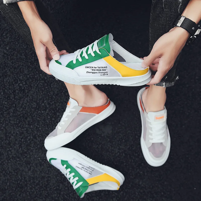 

Men'S Casual Shoes, Men Summer Style Mesh Flats For Men Loafer Creepers Casual High-End Shoes Very Comfortable Students Shoes