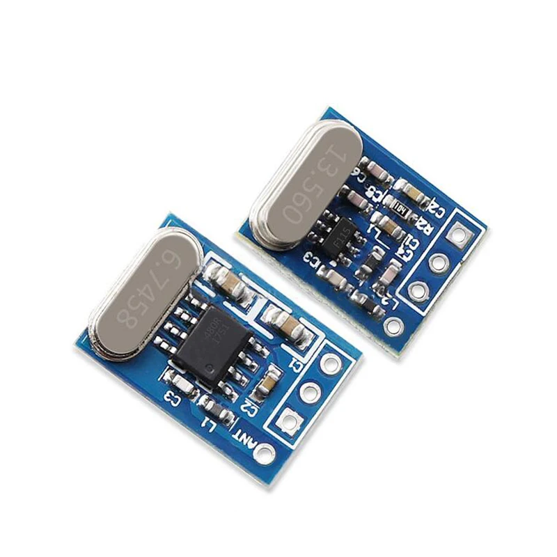 1set 2pcs 433mhz Wireless Transmitter Receiver Board Module Syn115