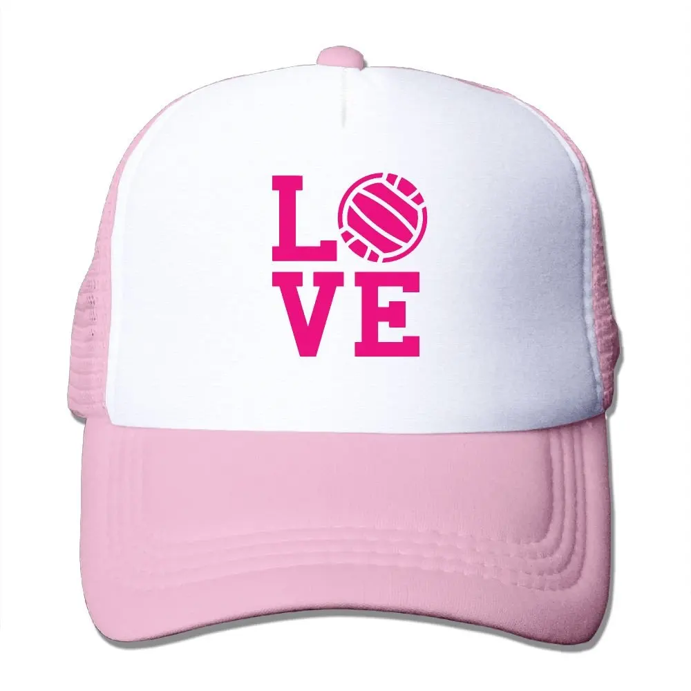 Унисекс Кепка водителя грузовика люблю волейбол Мужская Регулируемая сетчатая Кепка забавная Кепка пика