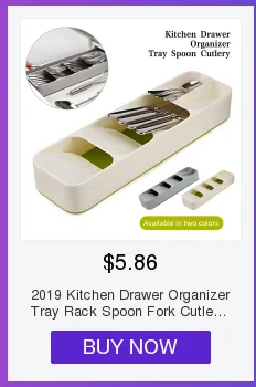 Kitchen Drawer Organizer Tray Rack Spoon Fork Cutlery Separation Storage Box Space Saving Home Kitchen Gadgets Organizer