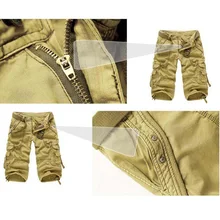 Мужские шорты летние армейские военные повседневные рабочие брюки карго с несколькими карманами SER88