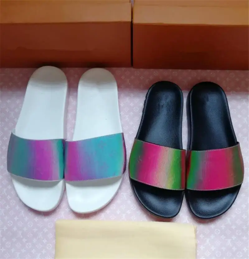

Top quality hottest new colorful slippers for men and women flip flops Advanced synthetic material slippers 35-46