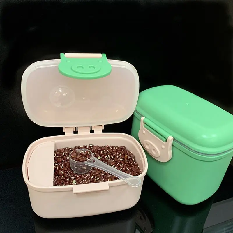 

Baby Food Storage Milk Powder Formula Dispenser Sealed Container Baby Snack Box