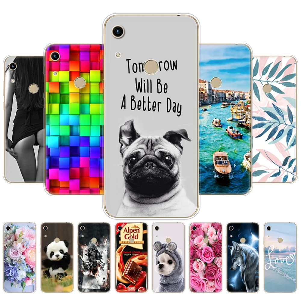 Per Honor 8A Custodia Per Huawei Honor 8A Custodia Morbida In Silicone Tpu Cover Posteriore Per Huawei Honor 8A Jat-Lx1 Honor 8A Prime Jat-L41