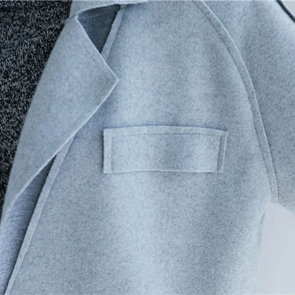 Manteau femme abrigo mujer шерстяное пальто для женщин с квадратным воротником прямое шерстяное Женское зимнее пальто средней длины на коленях для женщин casaco