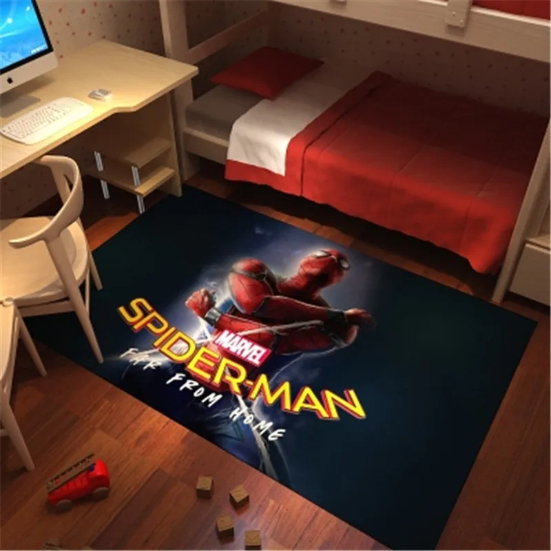 Marvel Spider Man 3d Print Living Room Bedroom Rug Soft Rectangle Rugs Shaggy Nursery Rug Home Room Plush Carpet Decor On Aliexpress