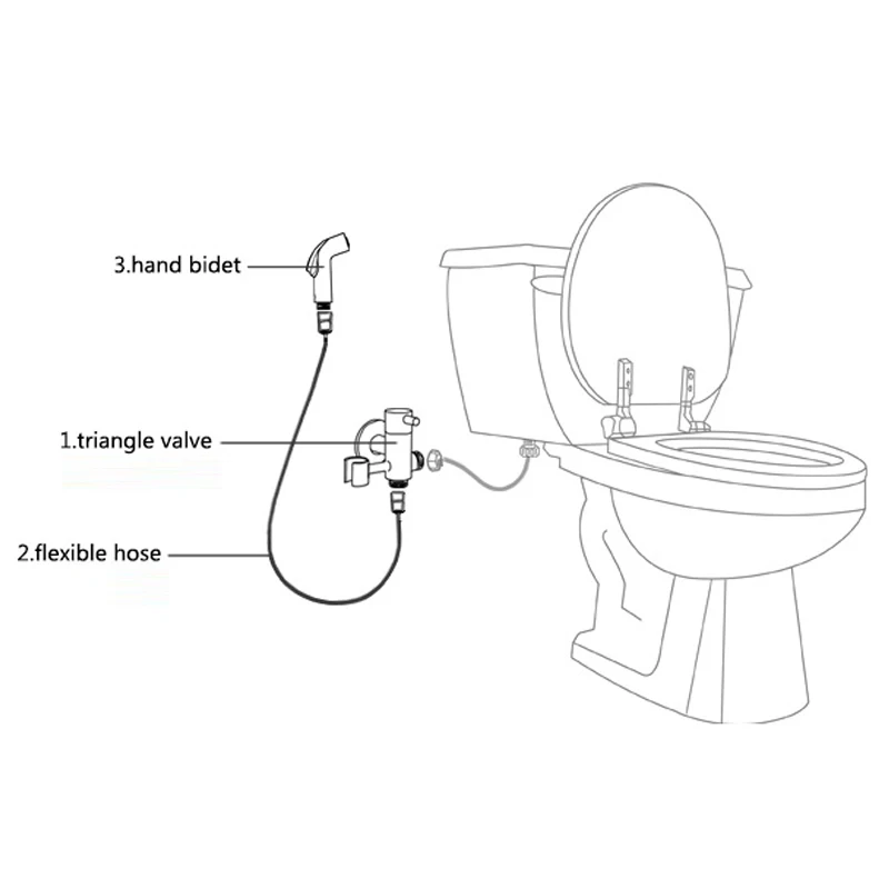 Туалет ручной спрей Shattaf Туалет Душ пеленки опрыскиватель душ гигиена туалет душ Ручной Биде опрыскиватель кран биде