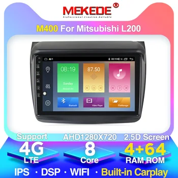 

1024X600 Android 10 head unit 4G in Dash Car Radio Multimedia Video Player Navigation GPS For Mitsubishi Pajero Sport 2 L200