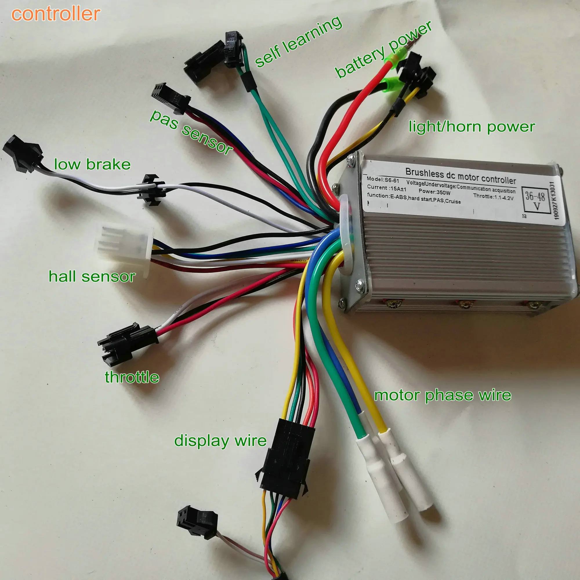 Спидометр с ЖК дисплеем + контроллер 24V36V48V 250w350w аксессуары для электрического