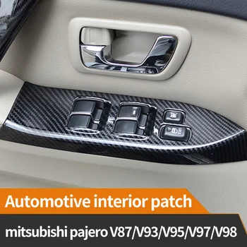 

Glass lift panel Inner door handle Air outlet decorative frame Reading lampshade Gear Shift Cover Strip For mitsubishi pajero