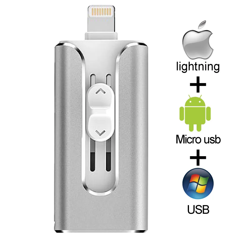 flash drive for ipad 3 in 1 USB 3.0 Flash Drive Memory Stick OTG Pendrive For iPhone PC APPLE 256GB 128GB 64GB 32GB 16GB U disk best pen drive 64gb USB Flash Drives