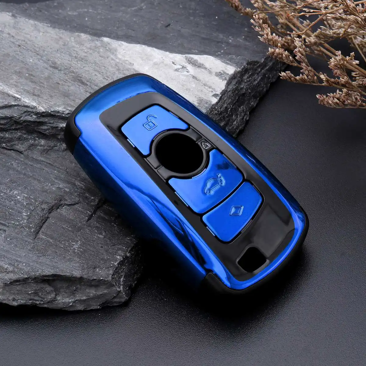 ABS Remote Smart Key Case Cover Fob Shell For BMW 1 3 4 5 6 7 Series 118i 125i 220i 228i 320i 325i 335i 428i 535i 640i 740i M2