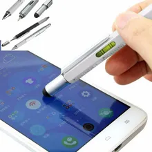 6 в 1 многофункциональные инструменты отвертка шариковая ручка сенсорный экран сенсорный емкостный телефон почерк шариковая ручка инструмент ручка