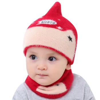 

Baby Hats Baby Winter Warmer Scarf Star Print Hat Infant Collar Scarves Neckerchiefs Headwear Set