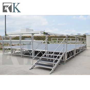 

Aluminum Outdoor Performance Stage durable platform for concert event festival