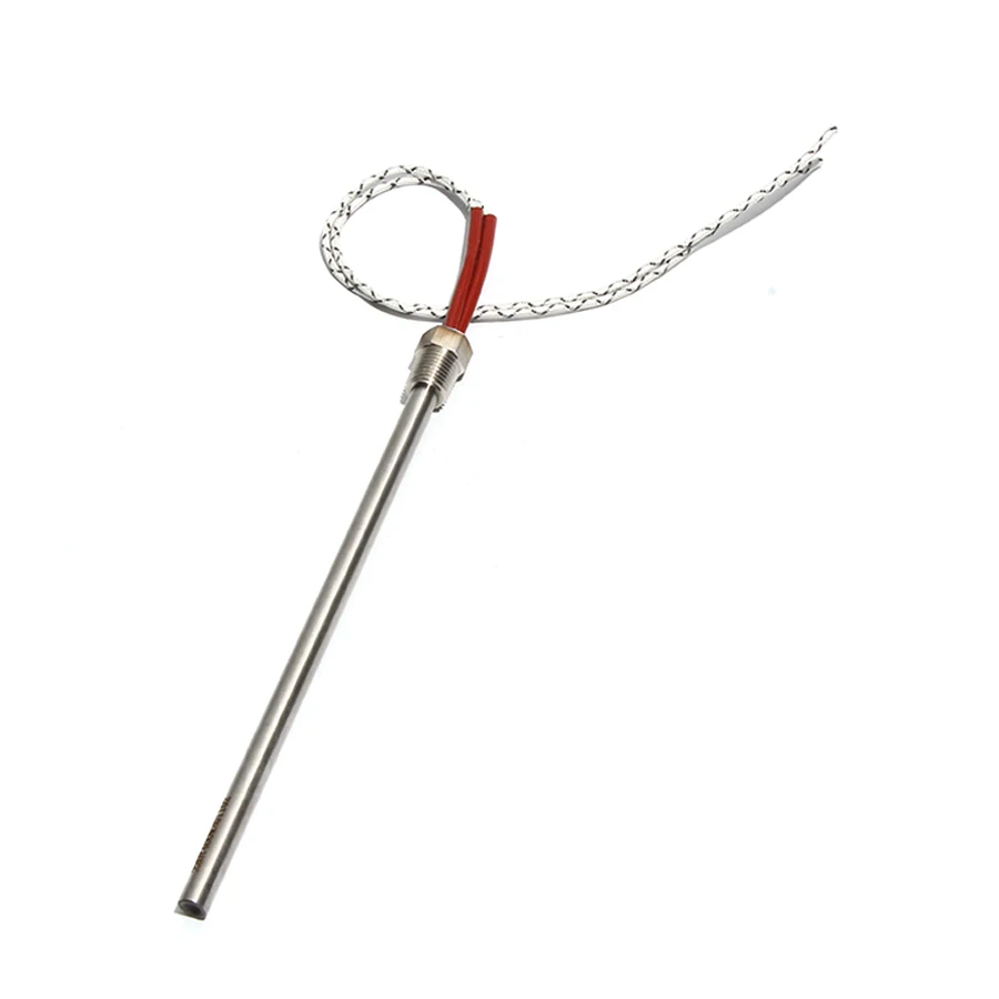 Haste de Aquecimento de com Porca Aquecedor de Cartucho de Rosca 200w 300w 400w 500w 600w mm Diâmetro 100300 mm Dn8 mm 12 Milímetros 201 Aço Inoxidável