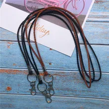Модная плетеная веревка из полиуретана, подвеска на шнурке, практичная простая веревка, ID карта, ключ, USB MP3, Висячие Значки для ключей