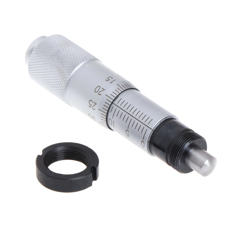 Round Type 0-13mm Range Micrometer Head Measurement Measure Tool Rotation Smooth C5AC