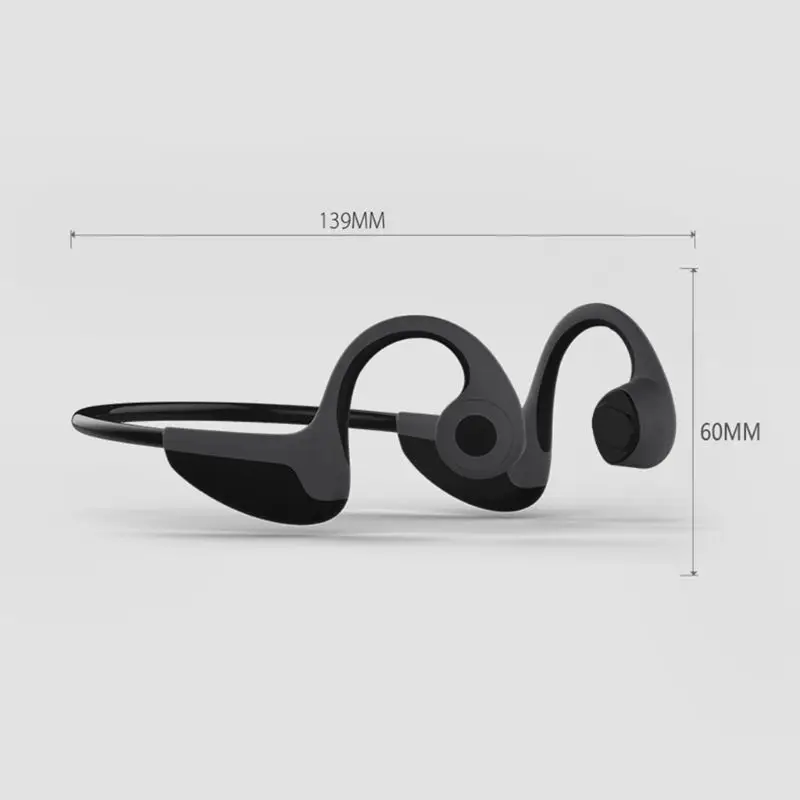 Z8 костной проводимости беспроводной Bluetooth 5,0 Handsfree Спорт на открытом воздухе бег наушники