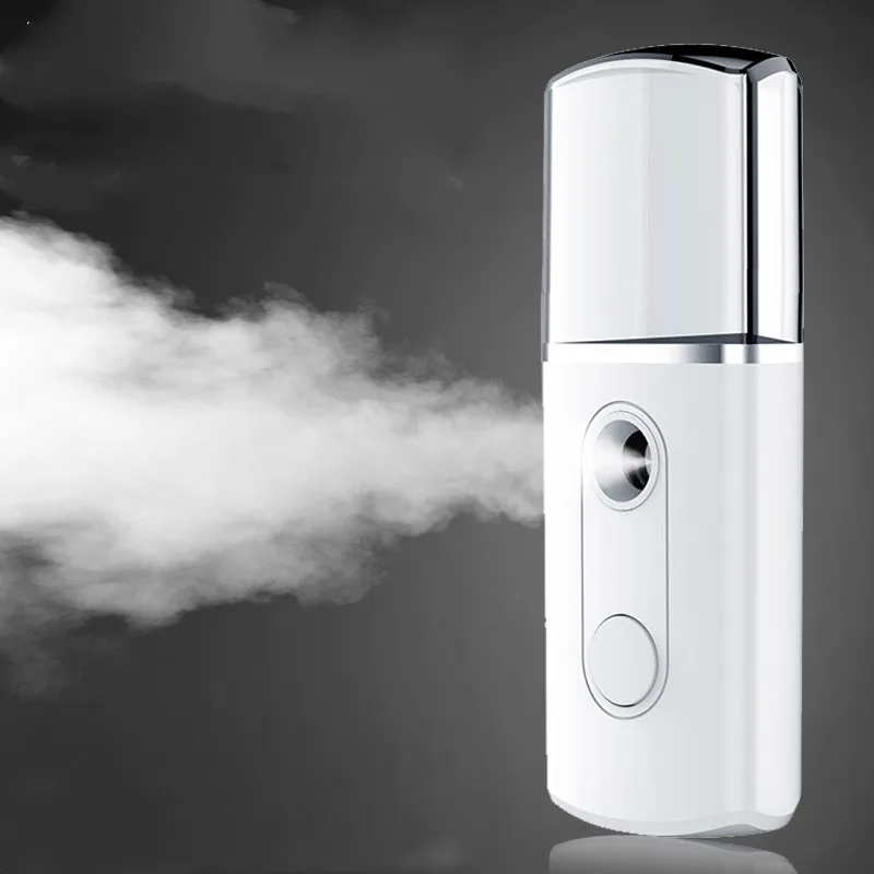 Mini USB Portable Nano Mist Sprayer Facial Body Nebulizer Steamer Moisturizing Skin Care Atomization Mister Device Beauty Tool