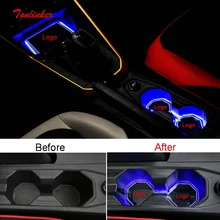 Tonlinker внутренний Автомобильный держатель для воды/Centet декоративный светодиодный светильник для Volkswagen POLO автомобильный Стайлинг 1 шт. светодиодный фонарь