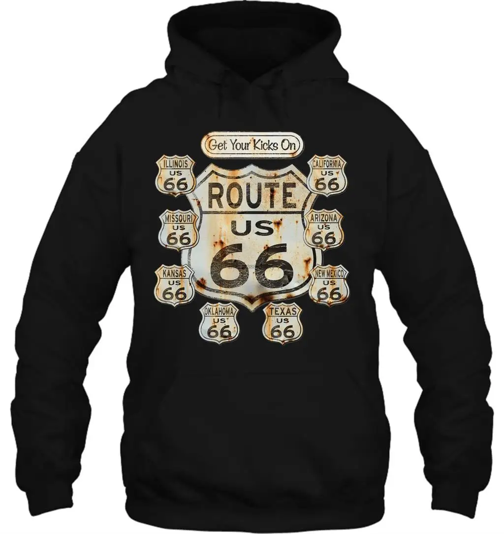 Мужская толстовка ROUTE 66 HOT ROD RAT ROD женская уличная одежда