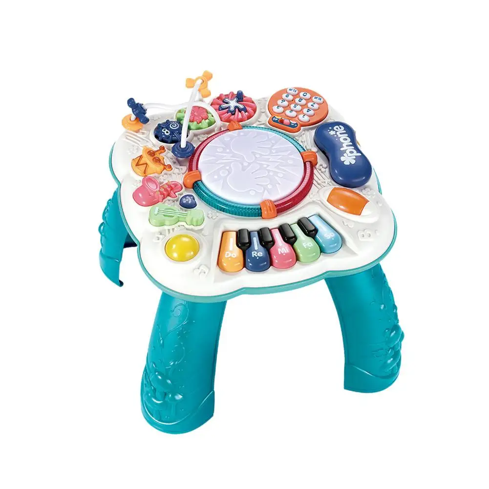 Stand Up Activity Table For Baby Toddler Discovering Music Activity Table  Birthday Gift For 9 12 18 Months 1 2-Year-Old Infant - AliExpress