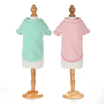 

New Pet Warm Dog Sweater Solid Color Pattern Suitable For Small Dogs Puppies Autumn And Winter Clothing For Dog Cats Chihuahua