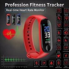 Смарт-часы для фитнеса, спортивные, M3 Plus, умный браслет, Bluetooth, шагомер, пульсометр, браслет, шаговый шаг, для IOS, Android