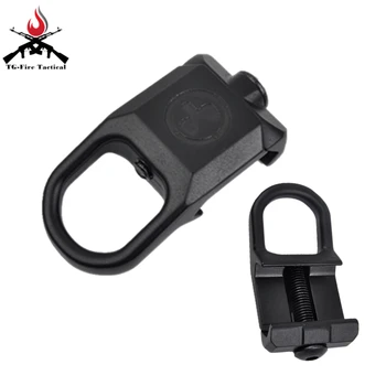 

Low Sling Swivel Plate Clip Hook RSA Rail Mount Sling Adapter Loop 20mm Rail Mount