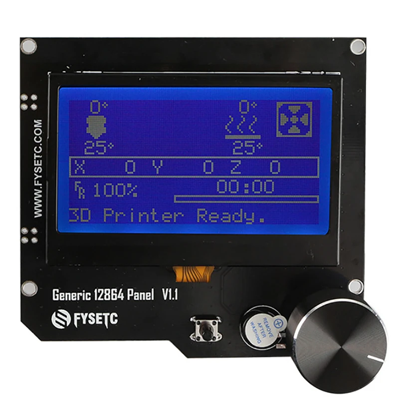 Материнская плата для 3D принтера Mks Sgen L + Драйвер Tmc2209x5 Универсальная панель 12864 Rgb