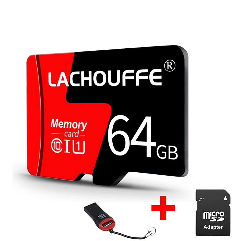 64 ГБ Micro SD/TF карта высокоскоростная оригинальная 32 Гб 64 ГБ 16 ГБ 8 ГБ флэш-карты памяти для вождения/мобильного телефона/ПК - Емкость: 64 ГБ