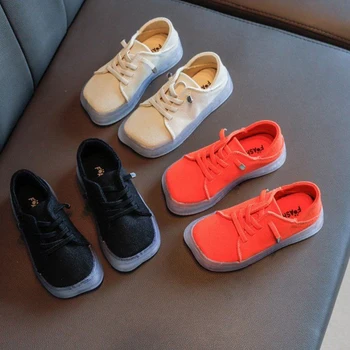 

New Autumn Kids High Casual Sneakers Big Rubber Bottom Casual Shoes Fashion Sneakers Men Fashion Low-top Vulcanized Shoes