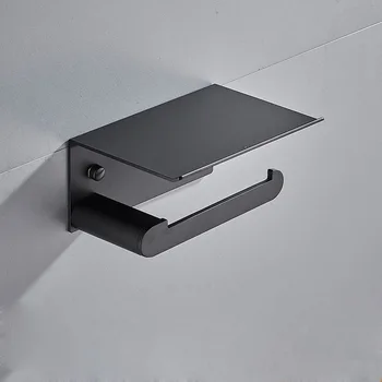 

Drop Shipping BK-P-04 Toilet Paper Holder Sanitary Paper Roll Holder Paper Phone Bathroom