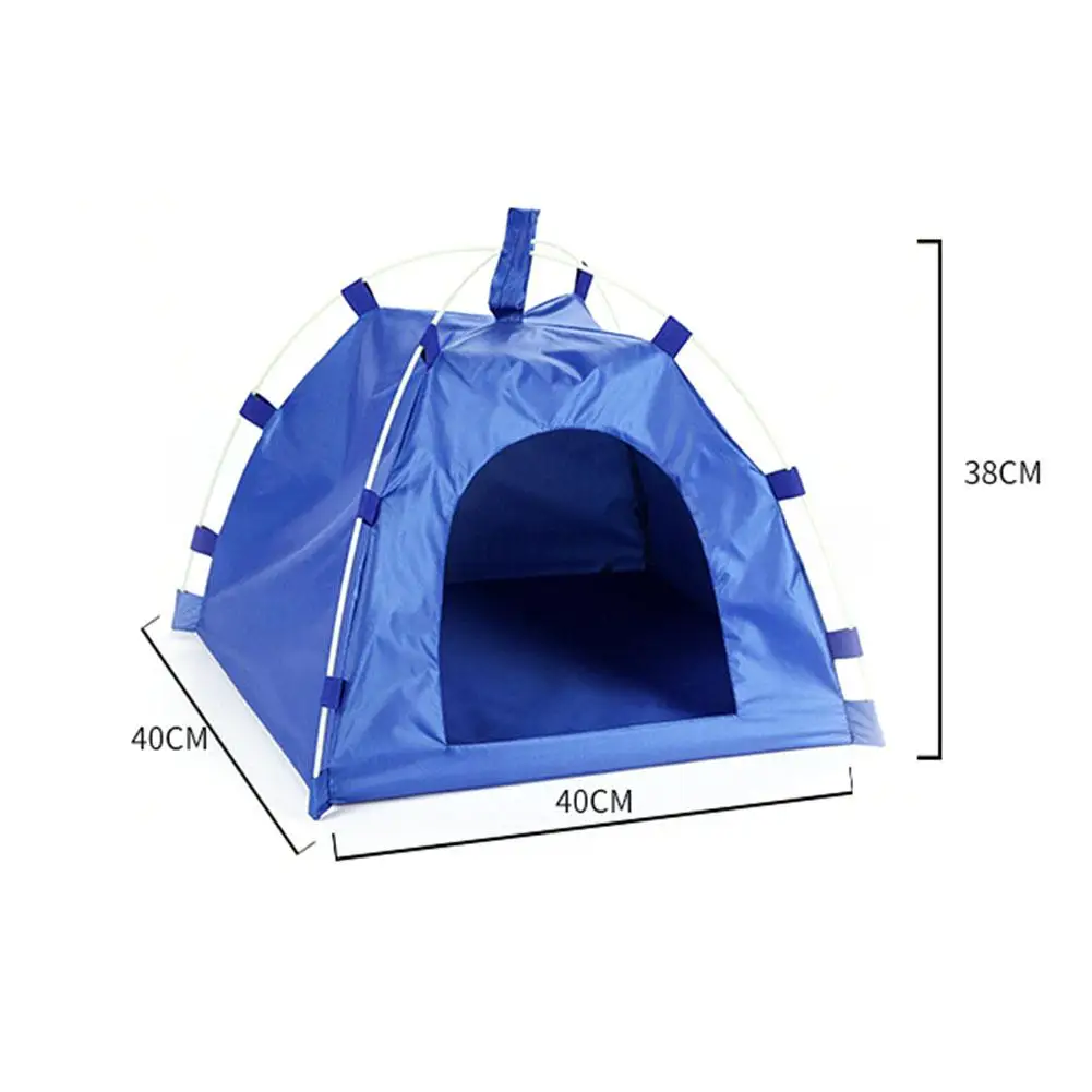 Кошка собака палатка дом портативный складной ПЭТ палатка дом дышащий дом для домашних животных с сеткой Открытый комнатный сетчатый Кот маленькая собака питомник комната