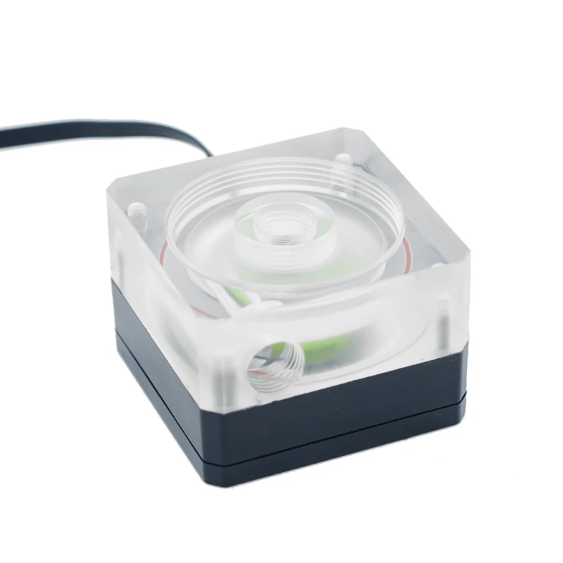 Drone Water Pump PUB-SZM6 Water Cooler Water Pump Ultra-Thin PWM Speed Control 4cm Thick Flow 500L Support OD50 Tank